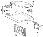 Genuine Ford Package Tray YS8Z-6346668-AAA. Fixed Price $63.22.