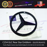 C254 Coupe Mercedes Gloss Black Star Emblem Trunk Logo GLC300 GLC43 Amg 2024+. Fixed Price $54.99.