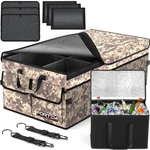 Fortem Organizer With Cooler Suv Car Trunk, Xxl (105L), Desert Camo. Fixed Price $91.99.