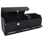 Xcf Trunk Organizer 2 In 1 Leather Vehicle/suv Cargo Storage Box With Lid. Fixed Price $103.99.