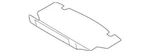 Genuine Ford Mustang 2011-2014 Floor Mat Rear Black Carpet BR3Z-6313046-BB. Fixed Price $454.40.