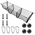 Amiss Heavy Duty Mesh Cargo Net, 3 Pocket Trunk Bed Storage Organizer Compati.... Fixed Price $30.18.