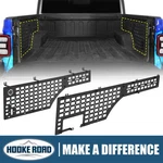 Hooke Road Black Steel Pair Bed Side Molle Frame For 2020-2026 Jeep Gladiator Jt. Fixed Price $159.29.
