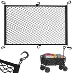 Kaskawise Small Cargo Net For Collapsible Foldable Wagon, 35.5" 23.6", Black. Fixed Price $24.44.