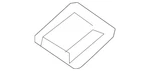 Genuine Nissan Package Tray Trim Cap 79908-4RA0B. Fixed Price $28.16.