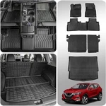 Floor Mats Cargo Backrest Trunk Liners For 2021-2026 Nissan Rogue. Fixed Price $125.99.