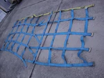 Lodi Metals, E-track Large Cargo Net, 24 Square, Approx. 58" 140" Yellow Top. Fixed Price $50.00.