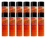 QTY12 Polymat 797 Hi-temp Industrial Spray Glue Adhesive Bonds Plastic To Metal. Fixed Price $117.97.