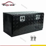 36"X17"X18" Aluminum Pickup Truck Bed Trunk Storage Trailer Tongue Tool Box. Fixed Price $163.82.