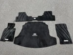 08-15 Infiniti G37 Q60 Coupe Full Set Of Front Rear & Trunk Floor Mats Carpet. Fixed Price $249.99.
