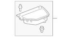 Genuine Honda Tray Cargo Side *NH167L* (graphite Black) 84524-TP6-A11ZA. Fixed Price $34.79.