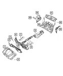 Genuine Mopar Rear Shelf Silencer 55315153AG. Fixed Price $126.26.