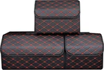 Car Truck Organizer With Cover/single Plastic Handle, Heavy Duty Pu Leather Port. Fixed Price $47.80.