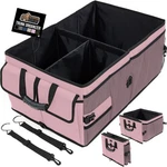 Gorilla Grip Trunk Organizer For Suv And Cars, Large 24"D X 15"W 10"H, Pink. Fixed Price $55.68.