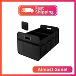 Yssoa 2 Compartments Car Trunk Organizer, 600D Oxford Polyester Storage, Ant. Fixed Price $16.66.