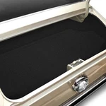 For Buick Regal 84-87 Replacement Trunk Area Carpet With Boards Black Molded Cut. Fixed Price $454.06.