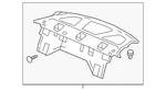 Genuine Honda Tray Rear *NH882L* (platinum Gray) 84505-T3V-A01ZA. Fixed Price $250.05.