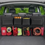 Snuopfy Car Trunk Organizer, Backseat Hanging XL-39.5X18IN, Black. Fixed Price $32.86.