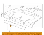 Gm Oem 04-20 Aveo Rear Body Floor Interior Trim-finish Panel Retainer 94530664. Fixed Price $31.25.