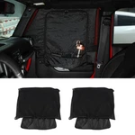 Sides Front Window Sunshade Mesh Insect Net Cover For Jeep Wrangler Tj Jk Jl Jt. Fixed Price $25.99.