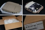 7277383 Seat Cover Base Leather Nevada / Beige LUB4 New Oem Bmw X5 E70 Lci. Fixed Price $428.98.