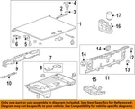 Gm Oem 11-12 Volt Quarter Panel Interior Trim-tie Down Hook 22809631. Fixed Price $32.57.