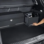 Xcf 2 In 1 Leather Car Trunk Organizer With Lid Sturdy Handle, Storage Box. Fixed Price $94.99.
