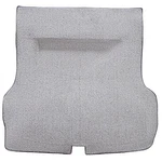 For Chevy Bel Air 55-57 Replacement Trunk Area Carpet With Mass Backing Silver. Fixed Price $318.91.