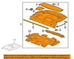 Gm Oem 13-19 Xts Rear Body Floor Interior Trim-pkg Tray 84006875. Fixed Price $958.08.