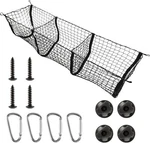Amiss Heavy Duty Mesh Cargo Net, 3 Pocket 11.8 X Inches, Black. Fixed Price $23.23.