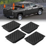 Jerbor 4PACK Silicone Pickup Trucks Bedrail Stake Pocket Covers For Chevy Sil.... Fixed Price $22.79.
