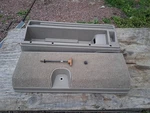1995 - 1999 ? Gmc Sierra Chevy Silverado Rear Cargo Storage Jack Tool Box Beige. Fixed Price $85.00.