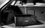 Genuine Audi Interior Cargo Trunk Organizer Box Collapsible Oem. Fixed Price $60.00.