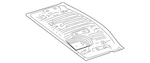 Genuine Mercedes-benz Rear Panel 213-640-09-00. Fixed Price $186.00.