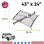 43" X 24" Floor Trunk Cargo Net For Jeep Patriot (2007-2017) Luggage Holder. Fixed Price $18.95.
