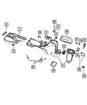 Genuine Mopar Retainer Right Hand Drive 55057290AB. Fixed Price $19.20.