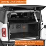 Security Deck Enclosure Lockable Storage Cargo Fit 2021-2026 Ford Bronco 4-DOOR. Fixed Price $289.99.