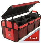 Tuff Viking Convertible Red Color Large Trunk Organizer Leakproof 34X 14 Open. Fixed Price $59.99.