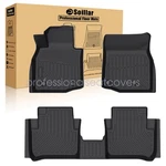 Fits 2025 Mazda CX-50 Hybrid Tpe 3D Front & 2ND Row Floor Mats Liner Set Black. Fixed Price $64.19.
