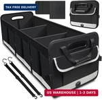 Aophy Trunk Organizer For Car, 95L Large Capacity Storage With Non-slip Bottom. Fixed Price $54.36.