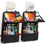 Kaicross Car Backseat Organizer With Table HOLDER,10 Storage Pockets 2 Pack. Fixed Price $45.99.