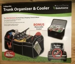 Multitech Solutions Collapsible Trunk Organizer & Cooler. Fixed Price $12.95.