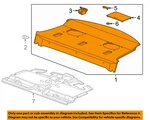 Gm Oem 13-17 Regal Rear Body Floor Interior Trim-pkg Tray 23194564. Fixed Price $61.06.