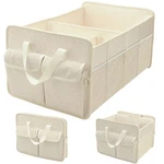 Sibofuego Large Capacity Car Trunk Organizer Suv Sedan Hard-shell Collapsible Be. Fixed Price $60.41.