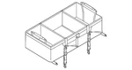 2003-2024 Ford Logo Large Soft Sided Folding Cargo Organizer. Fixed Price $89.89.