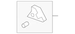 Genuine Volkswagen Guide 1Q0-868-132-C-9B9. Fixed Price $11.77.