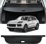 Porsche Cayenne Trunk Cargo Cover Retractable Compatible With 2019 - 2025. Fixed Price $64.99.