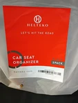 Helteko Car Organizer, Kick Mats Protector. Fixed Price $15.00.