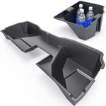 Oedro Upgraded Rear Under Seat Storage Box Compatible With Double Cab, Black. Fixed Price $181.99.