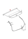 Genuine Audi A6 Avant S6 Quattro Luggage Compartment Cover Black 4K9863553B94H. Fixed Price $725.50.
